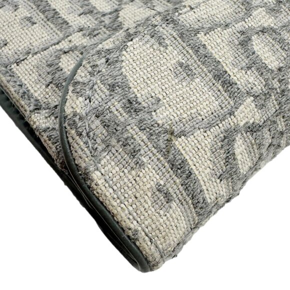 Christian Dior  Saddle Oblique Canvas Card Holder Gray - Picture 7 of 13